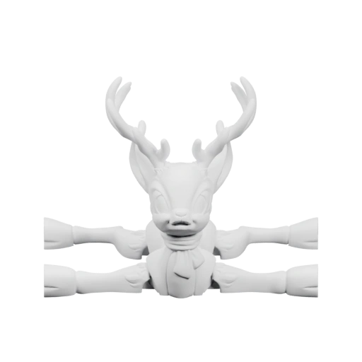 Олень с антеннами