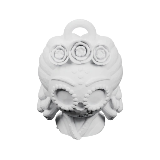 Брелок в виде черепа