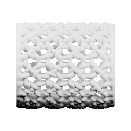 Ваза с плетеным узором