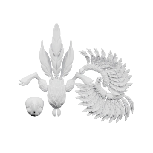 Птица с хвостом