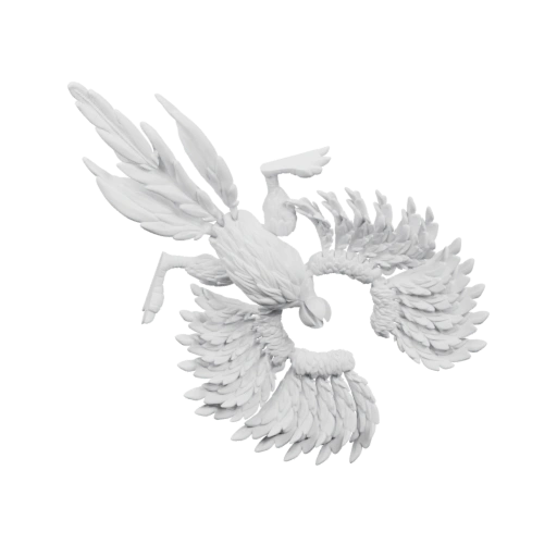 Птица с развернутыми крыльями