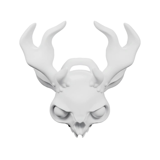 Череп с рогами