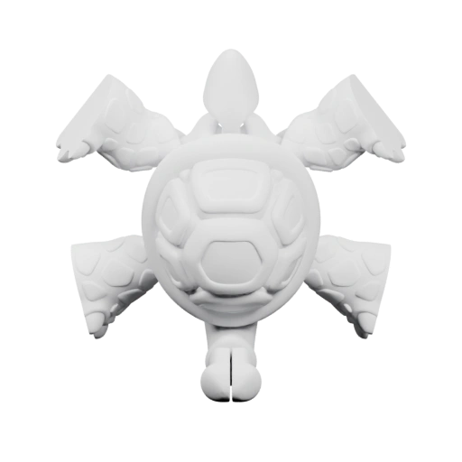 Черепаха с крыльями