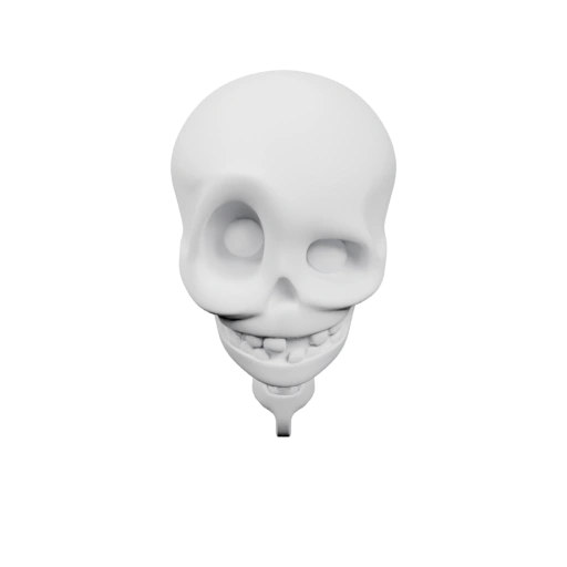 Череп с улыбкой