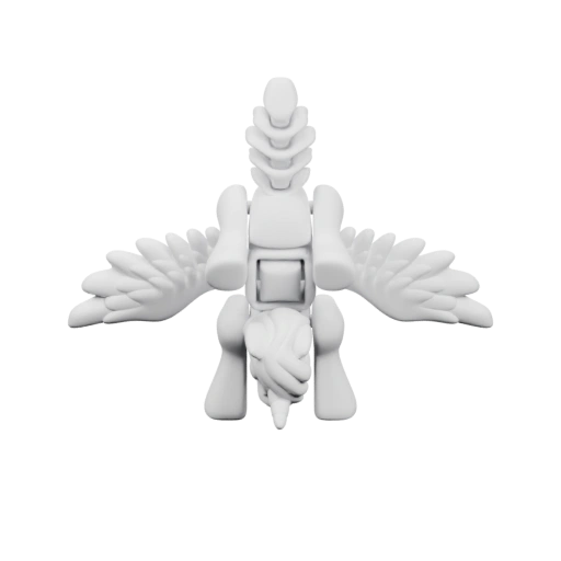 Летающая фигурка единорога