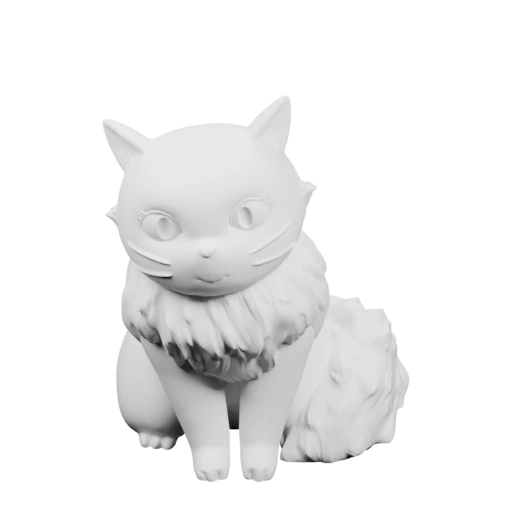 Сидячая кошка