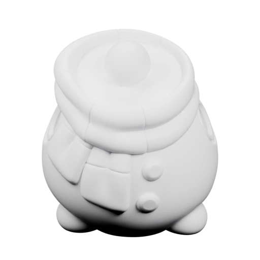 Снеговик в шубе