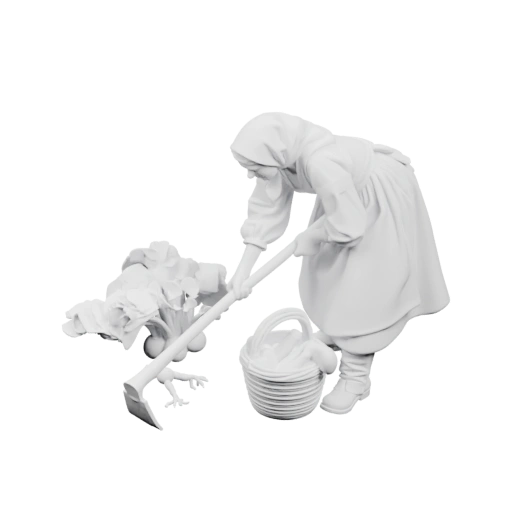 Женщина с кадкой