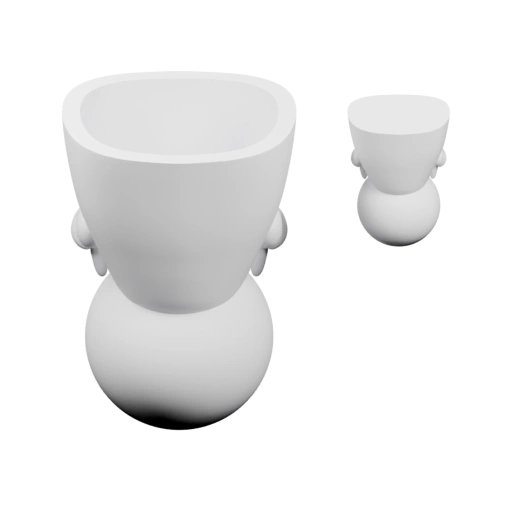 Фигурка с закрытыми глазами