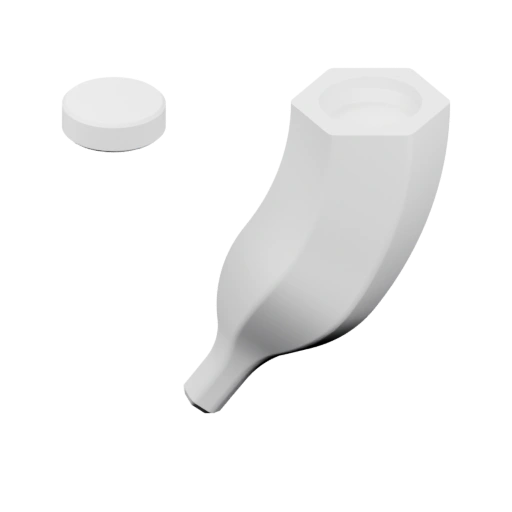 Флакон с крышкой