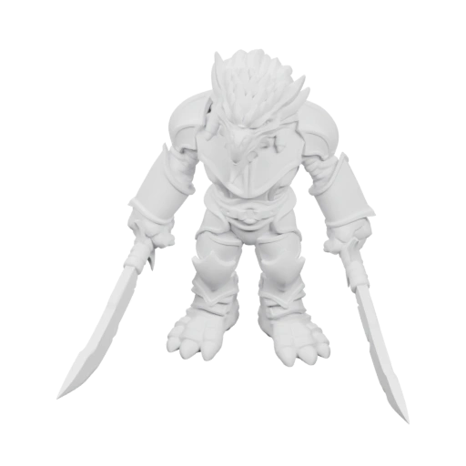 Воин с двумя мечами