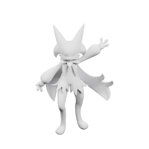 Фигурка кота в позе