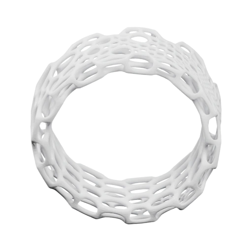 Кольцо из плетеных нитей