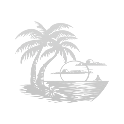 Пальма на фоне заката