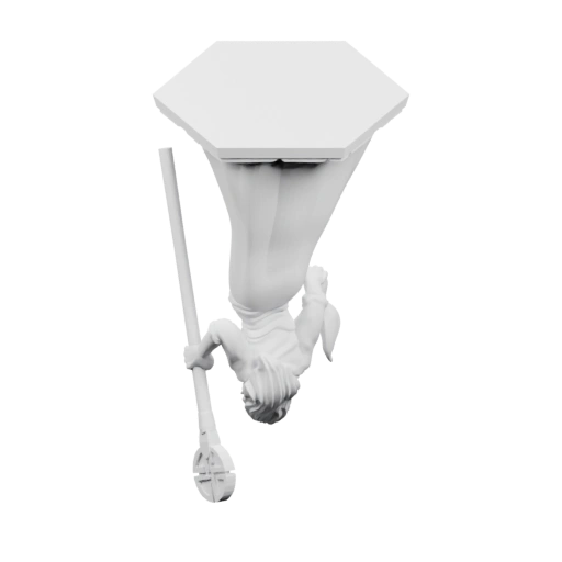 Фигурка мага с посохом