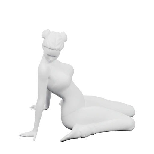 Фигура сидящего человека