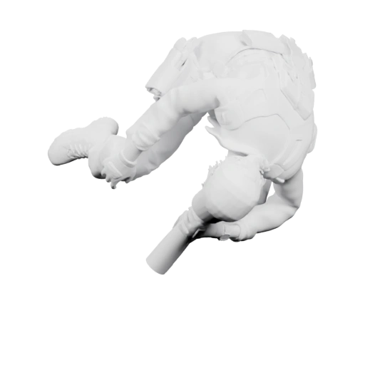 Фигурка человека в движении