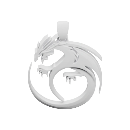 Значок дракона