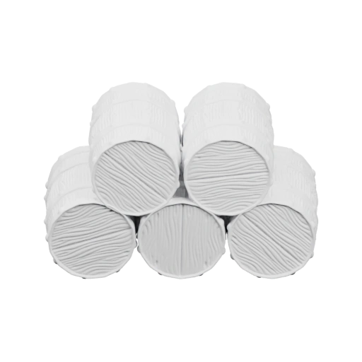 Стопка цилиндрических контейнеров