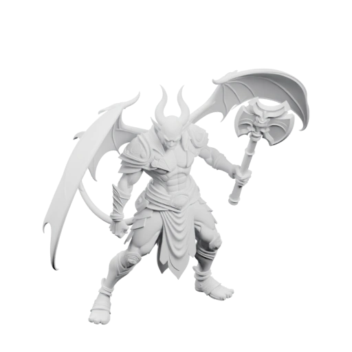 Демон с крыльями