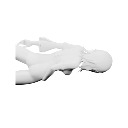 Фигурка женщины в движении