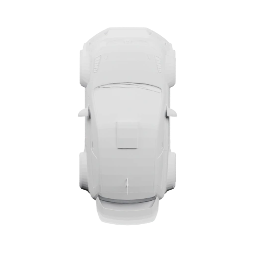 Автомобиль с видом сверху