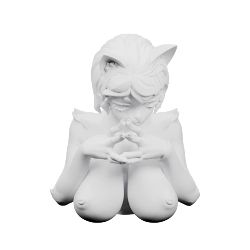 Фигурка котёнка сидячая