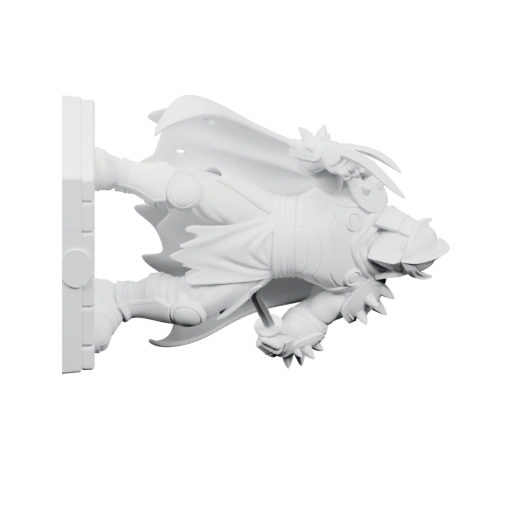 Фигурка человека с оружием