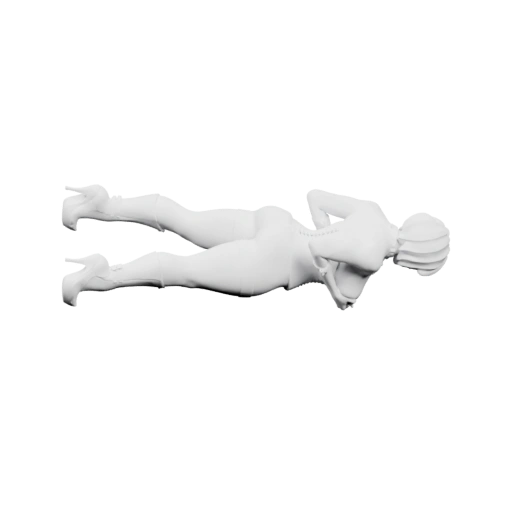 Фигурка женщины в костюме