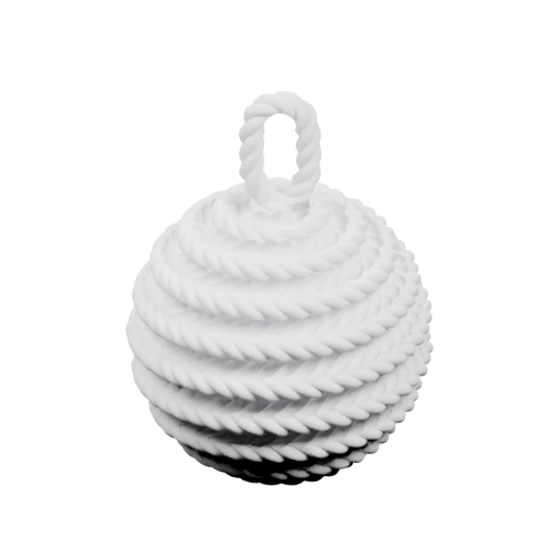 Шарик с рельефной поверхностью