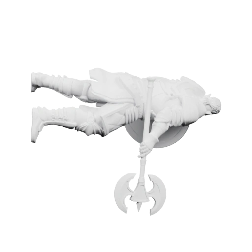 Воин в доспехах