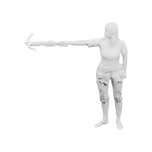 Фигура с вытянутой рукой