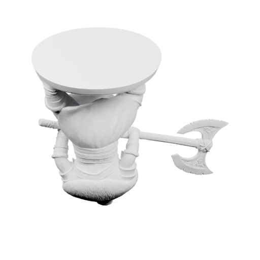 Викинг с копьём