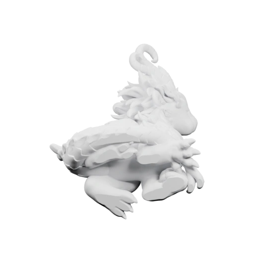 Дракон с крыльями