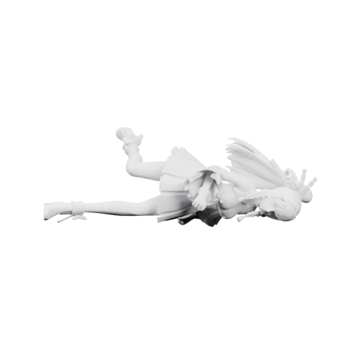 Девушка в движении