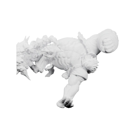 Мумия в позе приветствия