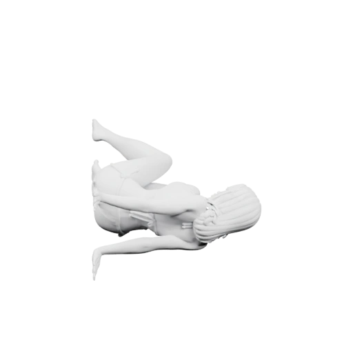 Девушка в позе отдыха