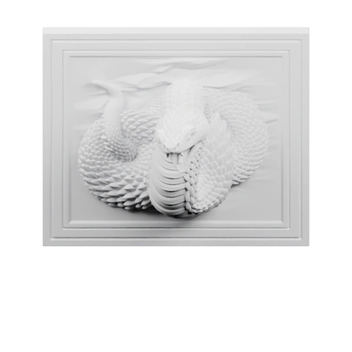 Змея в спирали