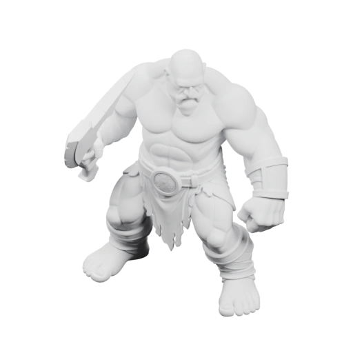 Воин в доспехах