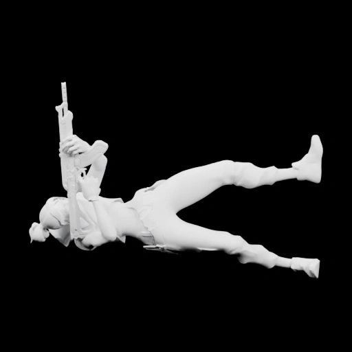 Фигурка с оружием