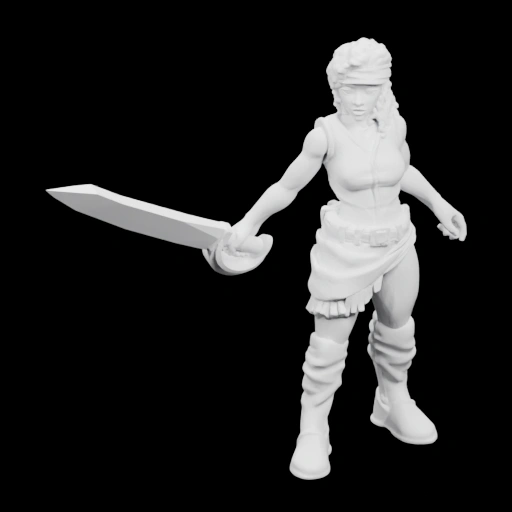 Воин с мечом