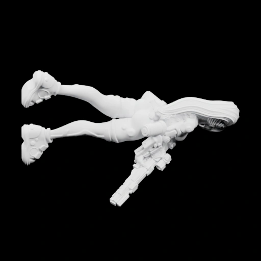 Фигурка с оружием