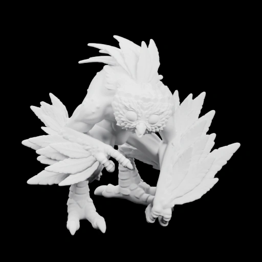 Фигурка совы демона