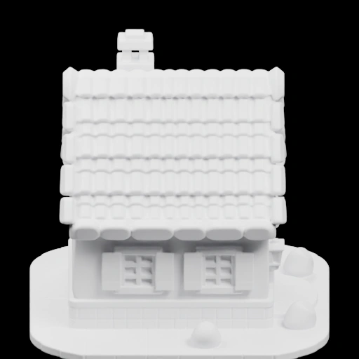 Домик с крышей