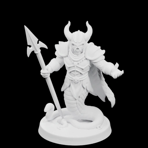 Воин с копьём