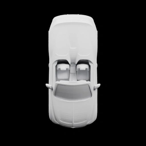 Автомобиль с видом сверху