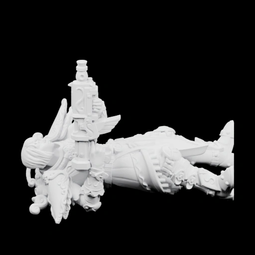 Фигурка воина в доспехах