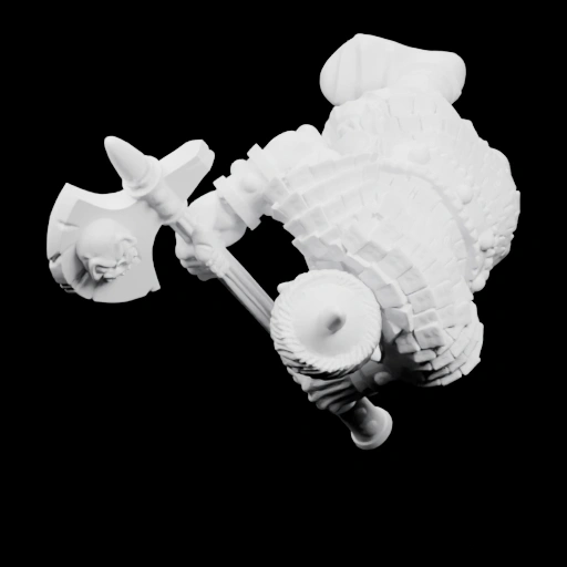 Огромный боевой топор