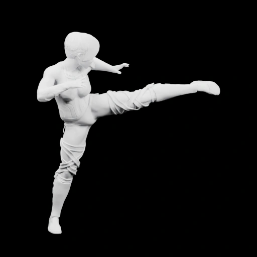 Фигурка каратиста