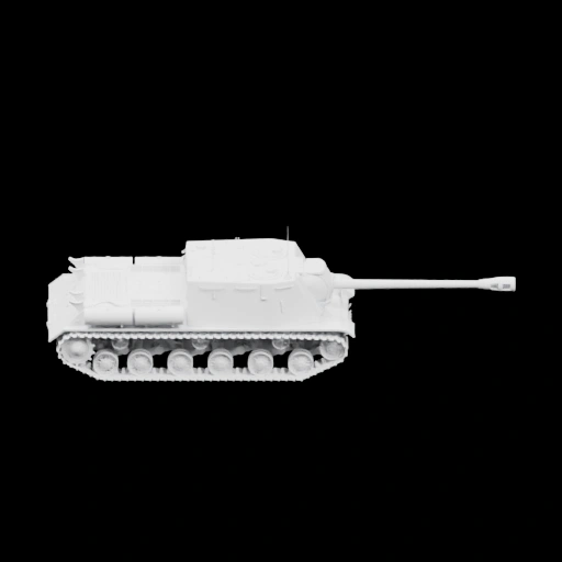 Танк с длинной башней